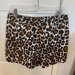 J crew womens linen shorts